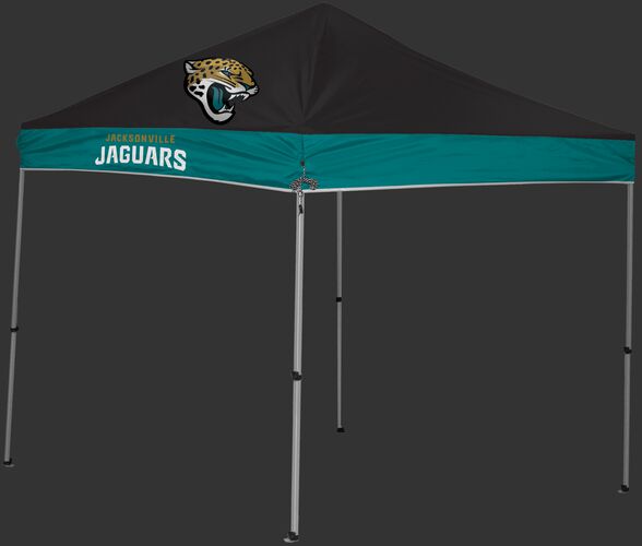 Rawlings Teal and Black NFL Jacksonville Jaguars 9x9 Canopy Shelter With Team Logo and Name SKU #03231091111