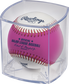 A 2022 Home Run Derby money ball in a clear display cube - SKU: RSGEA-ROMLBMB22-R image number null