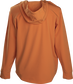 Back of a burnt orange Rawlings modern fit hoodie - SKU: RSGHZ-BO image number null