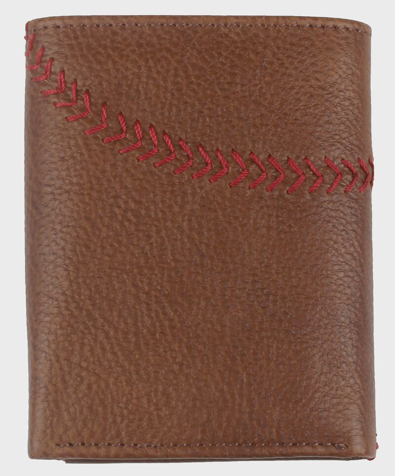 Baseball Stitch Tri-Fold Wallet