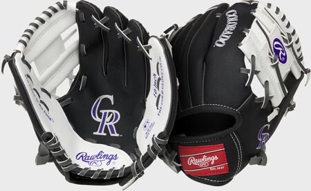 Colorado Rockies 10-Inch Team Logo Glove Colorado Rockies 10-Inch Team Logo Glove