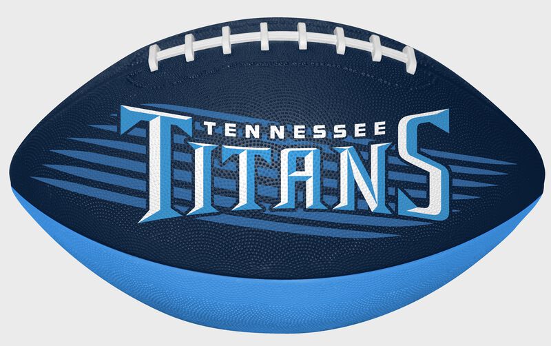 Back of a Tennessee Titans downfield youth football - SKU: 07731069121