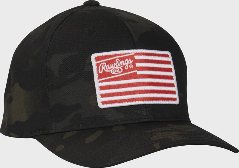 Rawlings Camo Snapback Hat