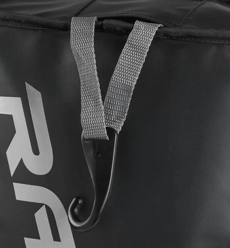 Zoomed-in view of Hybrid Backpack/Duffel Players Bag with hook - SKU: R601