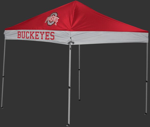 Rawlings Scarlet and Grey NCAA Ohio State Buckeyes 9x9 Canopy Shelter With Team Logo and Name SKU #04033042111