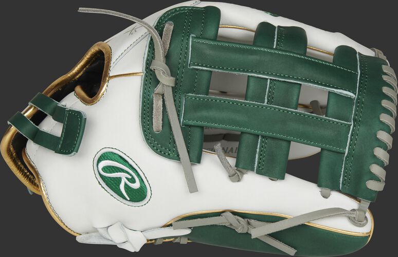 Liberty Advanced Color Series 13-Inch Outfield Glove White/Dark Green