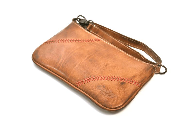 Baseball Stitch Wristlet