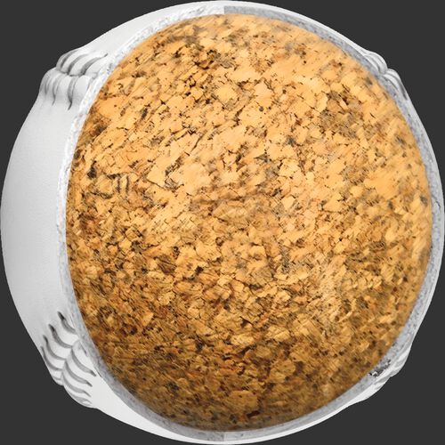 Center cork of a USA NFHS Dream Seam softball - SKU: C12WLAH