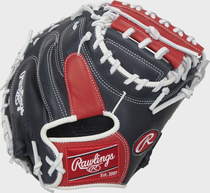 Shell back view of 2022 Breakout 32-inch Youth Catcher's Mitt