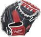 Shell back view of 2022 Breakout 32-inch Youth Catcher's Mitt image number null