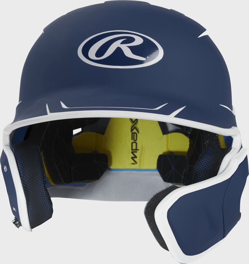 Mach Right Handed Batting Helmet with EXT Flap, 1-Tone & 2-Tone