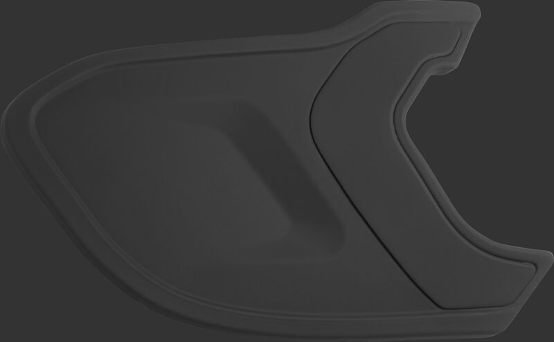 A matte black MEXT Mach EXT batting helmet extension