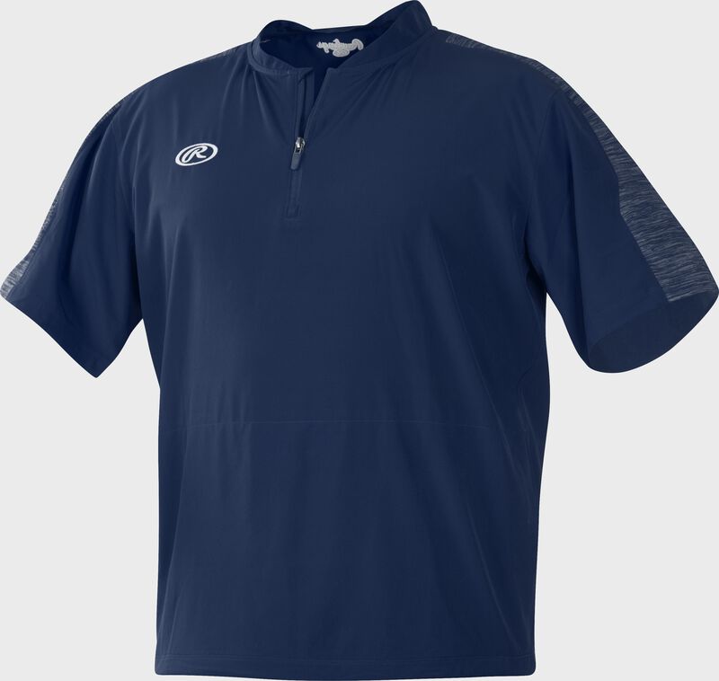 Front of Rawlings Navy Adult Launch Cage Jacket - SKU #LNCCJ-B