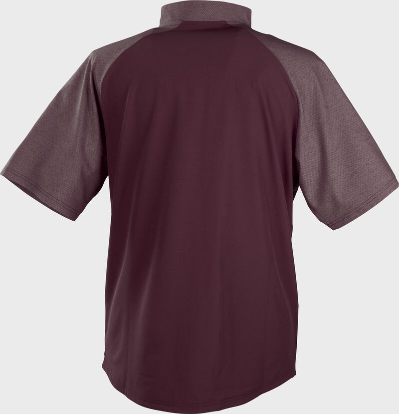 Back of a maroon ColorSync cage jacket - SKU: CSSSJ2-MA