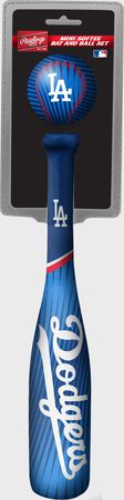 MLB Los Angeles Dodgers Slugger Softee Mini Bat and Ball Set