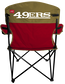 Back of a San Francisco 49ers lineman chair image number null