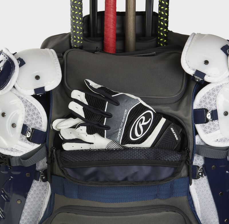 Rawlings Wheeled Catcher's Backpack