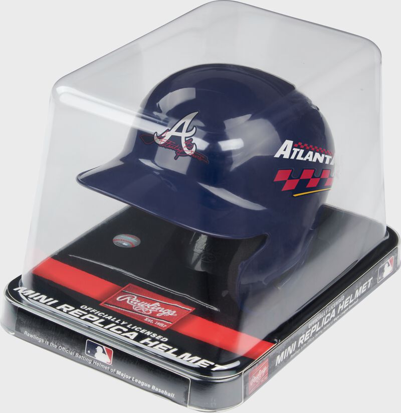 MLB Atlanta Braves Speedway Classic Mini Replica Helmet