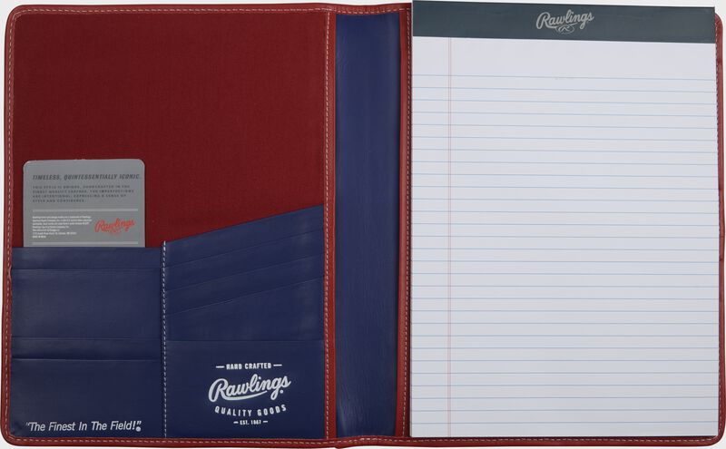 Rawlings "Pop" Baseball Stitch Portfolio Tablet Case