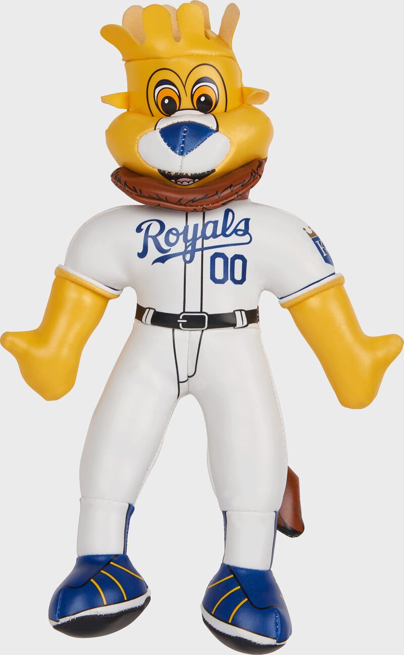 Rawlings MLB Kansas City Royals Mascot Softee With White Team Jersey and White Pants SKU #03770026111