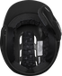 Inside view of Black R16 Reverse Matte Batting Helmet | Junior & Senior - SKU: R6R07 image number null