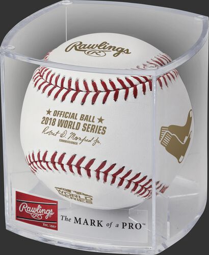 MLB 2018 World Series Dueling Baseball