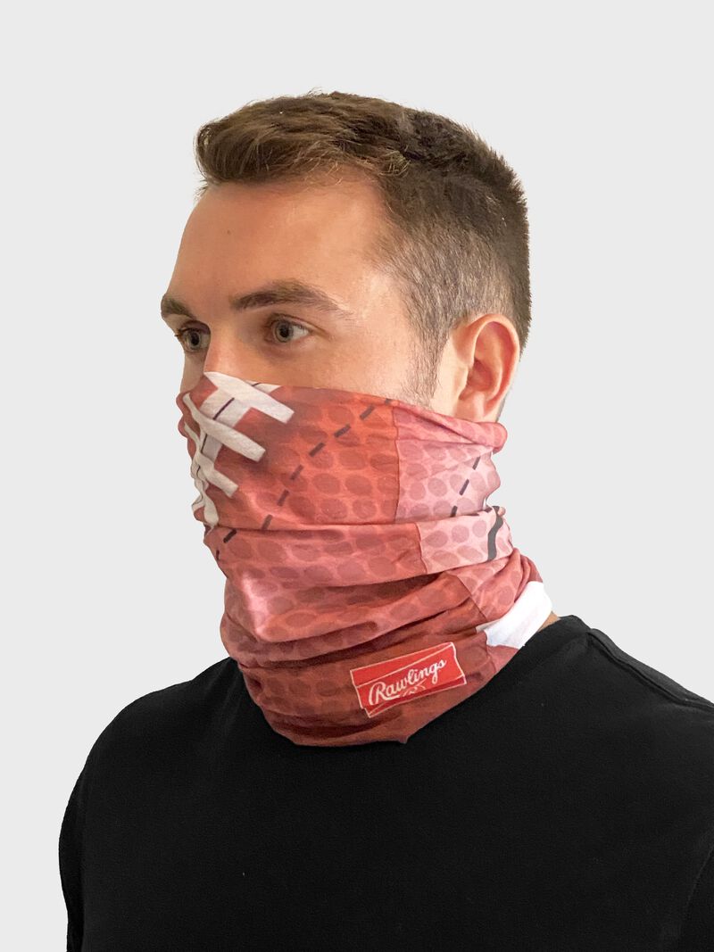 Front left-side view of Rawlings Adult Multi-Functional Head and Face Gear, Football - SKU: RC40006-200