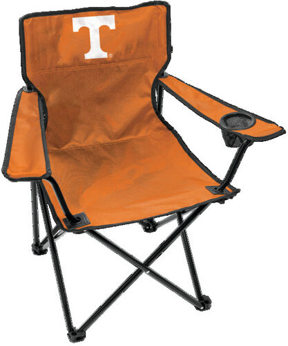Front of Rawlings Orange NCAA Tennessee Volunteers Gameday Elite Chair With Team Logo #00563101111