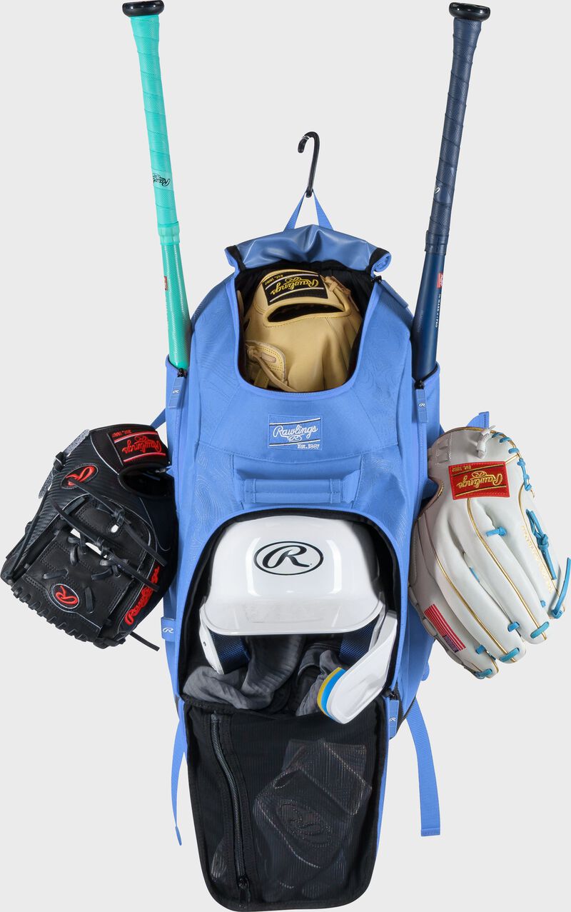 Franchise 2 Players Backpack, Columbia Blue