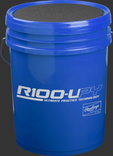 R100UPYBUCK24 Blue bucket of youth Ultimate Practice Technology baseballs