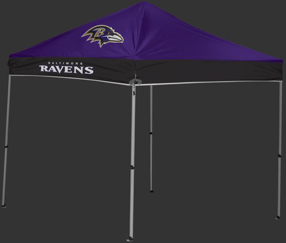 Rawlings Purple and Black NFL Baltimore Ravens 9x9 Canopy Shelter With Team Logo and Name SKU #03231092111