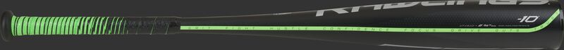 -10 stamp on the barrel of a black USSSA 5150 baseball bat - SKU: UT1510