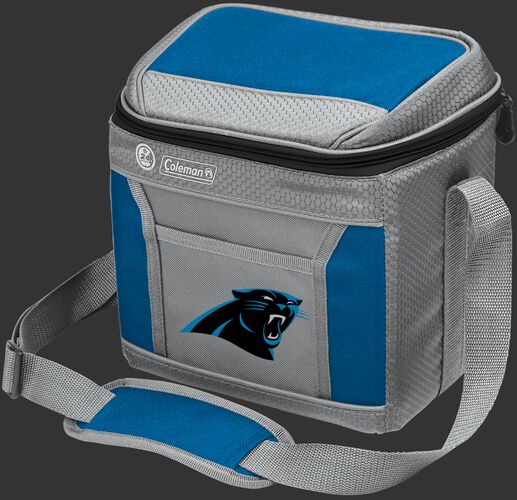 Rawlings Carolina Panthers 9 Can Cooler In Team Colors With Team Logo On Front SKU #03281090111