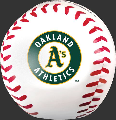 MLB Oakland Athletics Big Boy 8 in Softee Baseball