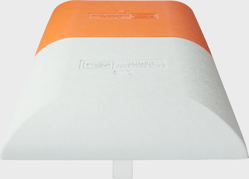 White base of a Hollywood slider double first base - SKU: HSDB