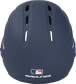 Back view of Navy R16 Reverse Matte Batting Helmet | Junior & Senior - SKU: R6R07 image number null