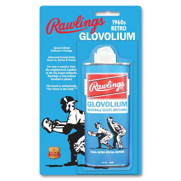 Retro 1960s Glovolium Tin