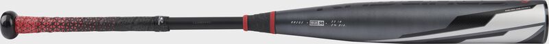 A gray Rawlings Quatro Pro BBCOR -3 baseball bat - SKU: BB2Q3