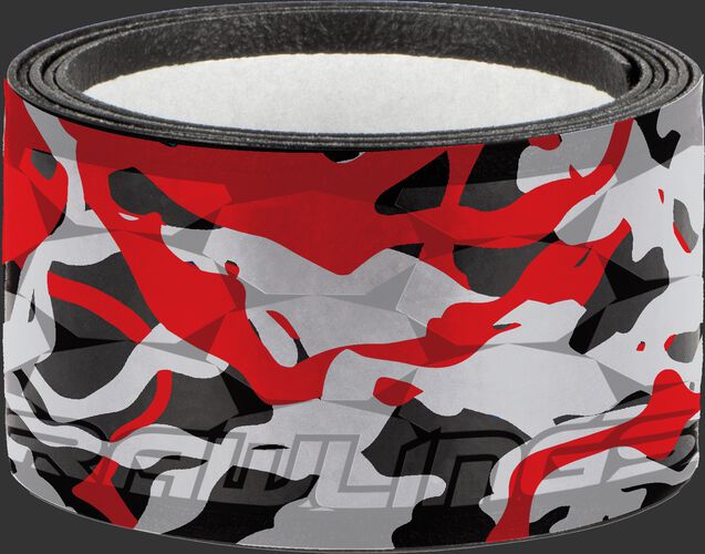 GRIPPS-REDWAVE red, grey and black batting grip