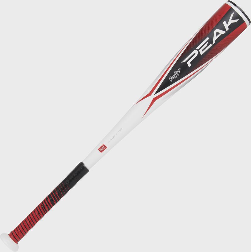 A white/black 2024 Peak USSSA coach pitch bat - SKU: RUT4P11