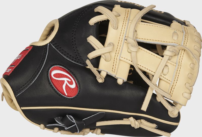 Thumb view of a PROR882-7BC Heart of the Hide R2G 11.25-inch infield glove with a camel V web