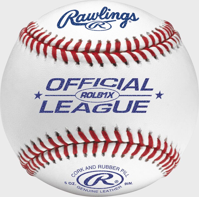 Bucket of ROLB1X Practice Baseballs with Mini-Bucket (30 EA Balls)