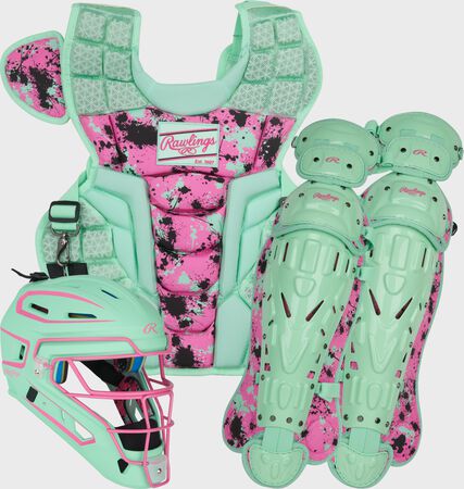 Limited Edition Mach Spatter Catcher's Gear Set, Adult, Intermediate, Youth Limited Edition Mach Spatter Catcher's Gear Set, Adult, Intermediate, Youth