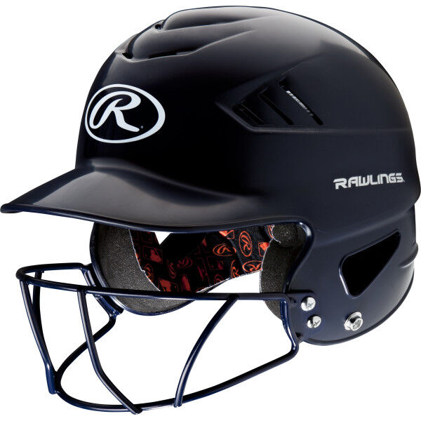 Rawlings coolflo batting helmet with facemask