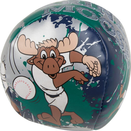 Rawlings Seattle Mariners Quick Toss 4'' Softee Baseball With Team Mascot On Front In Team Colors SKU #01320015112