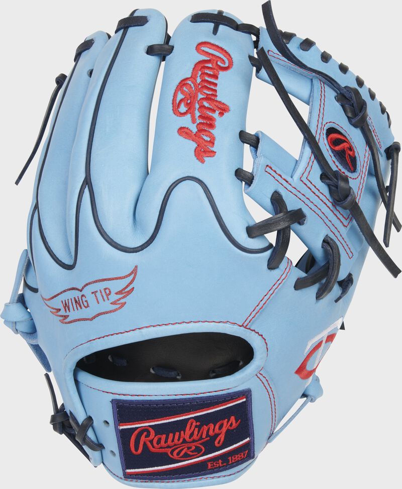 Rawlings 2023 Minnesota Twins Hoh Series Glove - Columbia Blue & Navy - 11.5 in