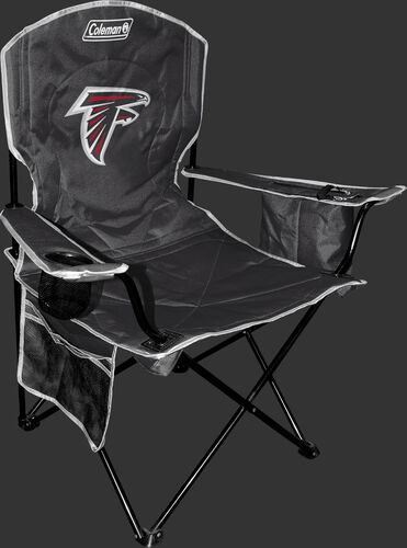 Front of Rawlings Black NFL Atlanta Falcons Cooler Chair With Team Logo SKU #02771060111