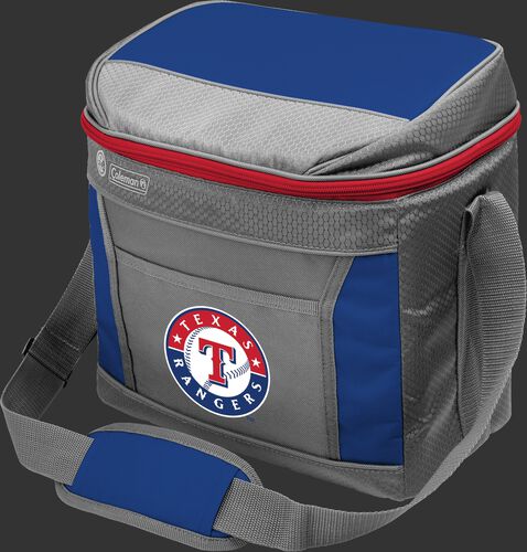Rawlings Texas Rangers 16 Can Cooler In Team Colors With Team Logo On Front SKU #03140022111