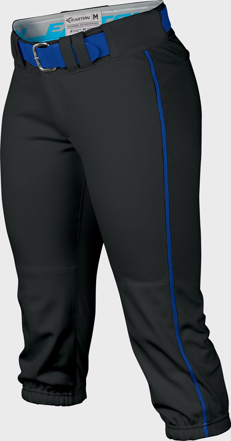 Easton Prowess Softball Pant Women's Piped BLACK/ROYAL  XL