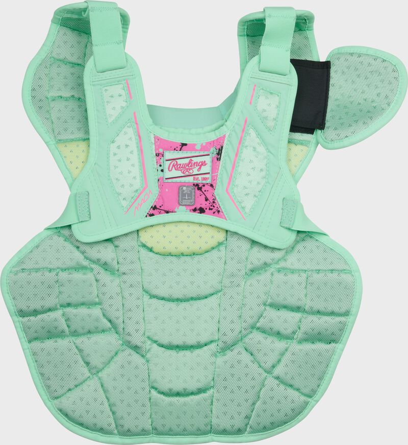 Limited Edition Mach Splatter Catcher's Gear Set, Mint/Pink, Intermediate